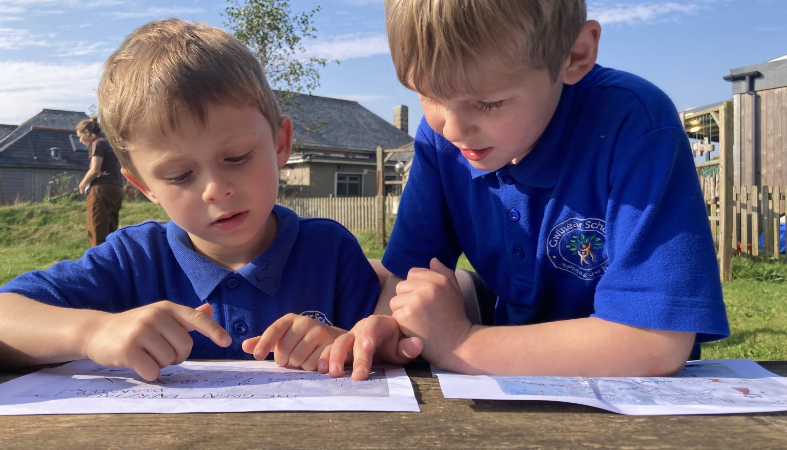 Outdoor reading time