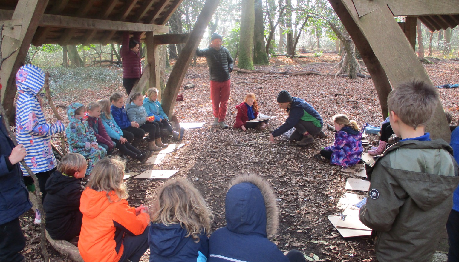 Crenver Grove shelter