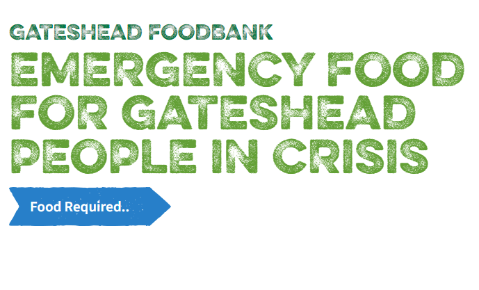 Emergency Food for Gateshead People in crisis.