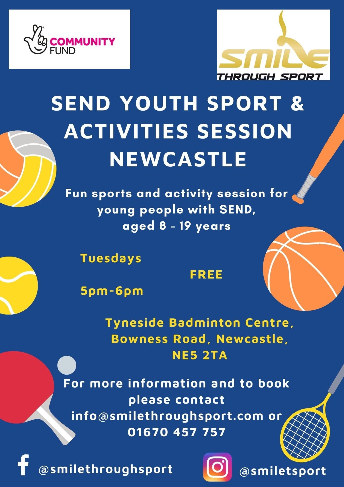 SEND Youth and Sport Sessions