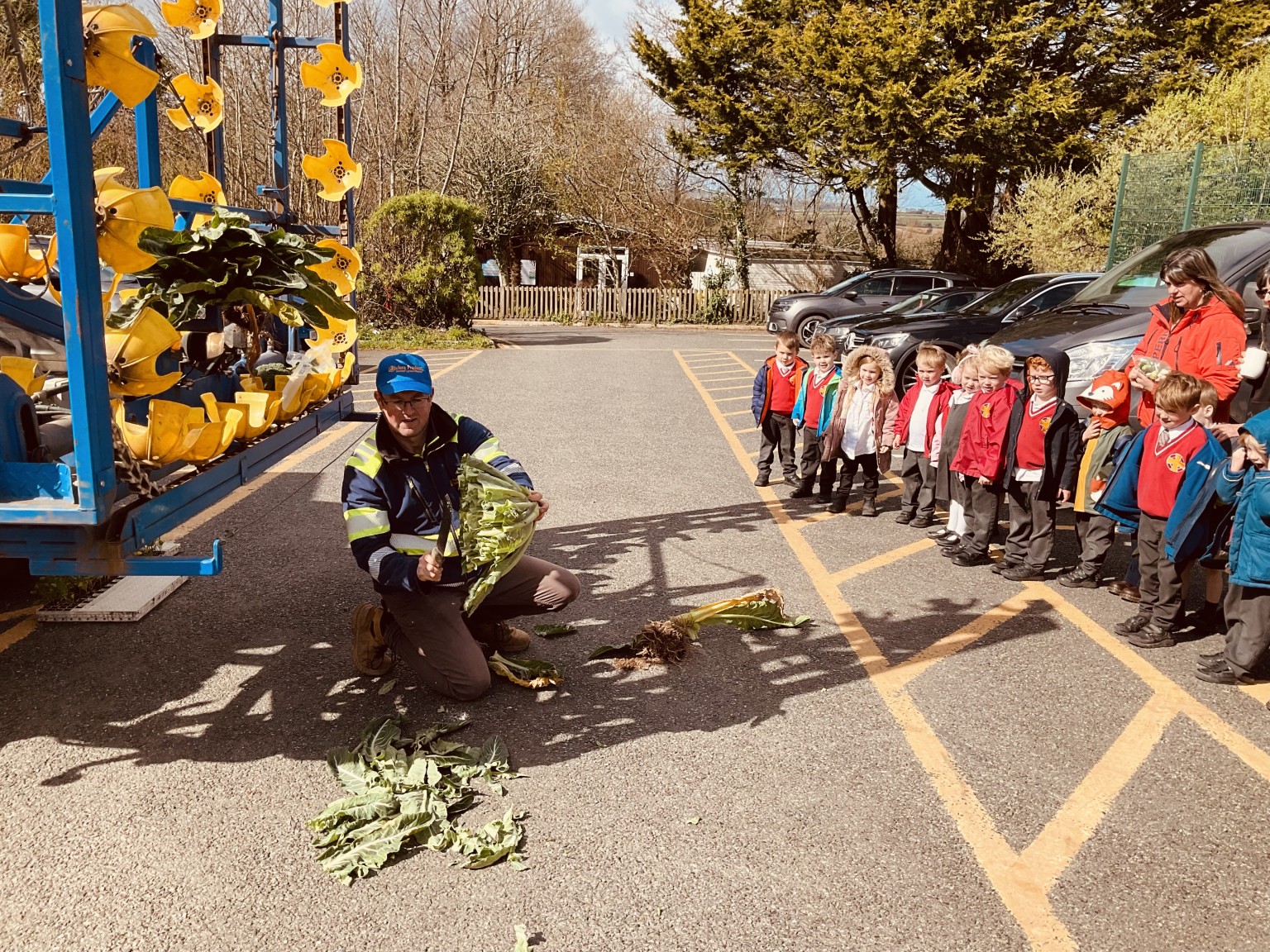 Farmer Dan visit