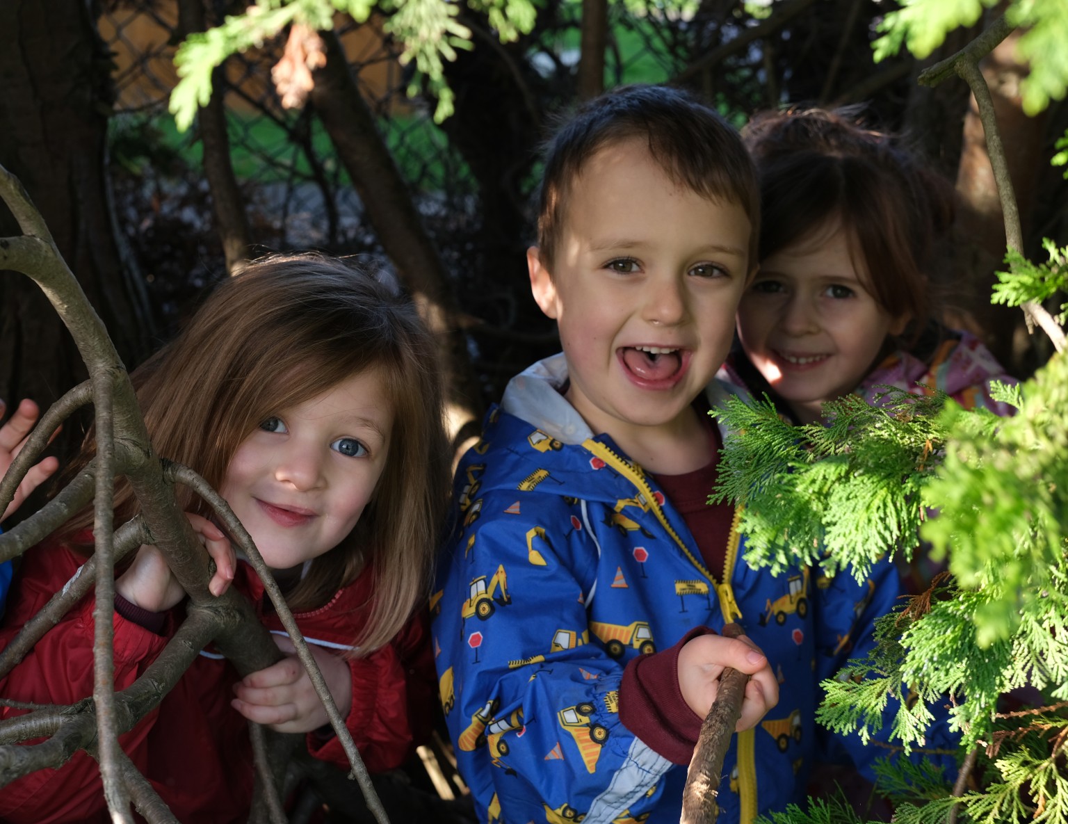 Forest school in action 