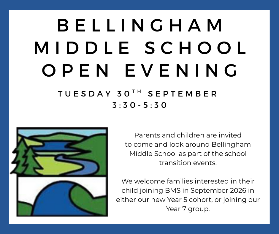 Open Evening advert