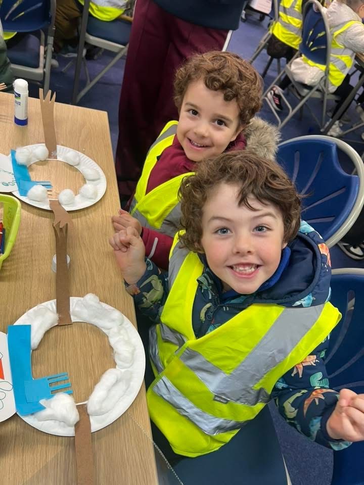 The children enjoyed their second trip to Greasby Library