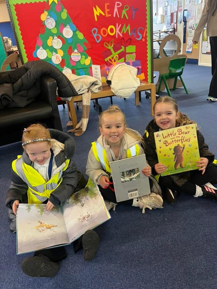 The children enjoyed their second trip to Greasby Library