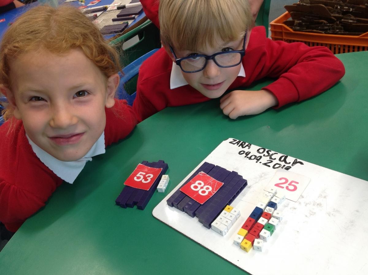 Using dienes to explore tens and ones in Year 2