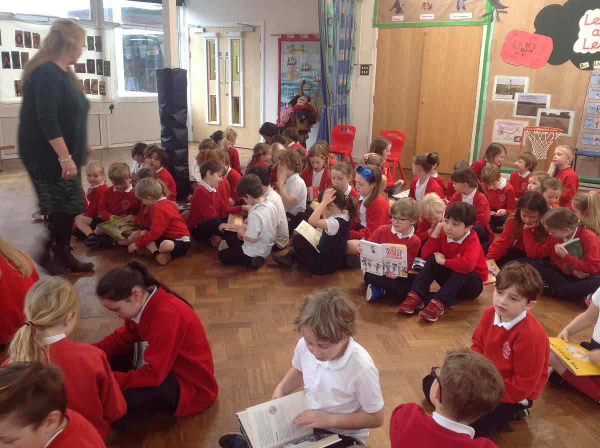 World book day - Bring your favourite book to share in whole school assembly