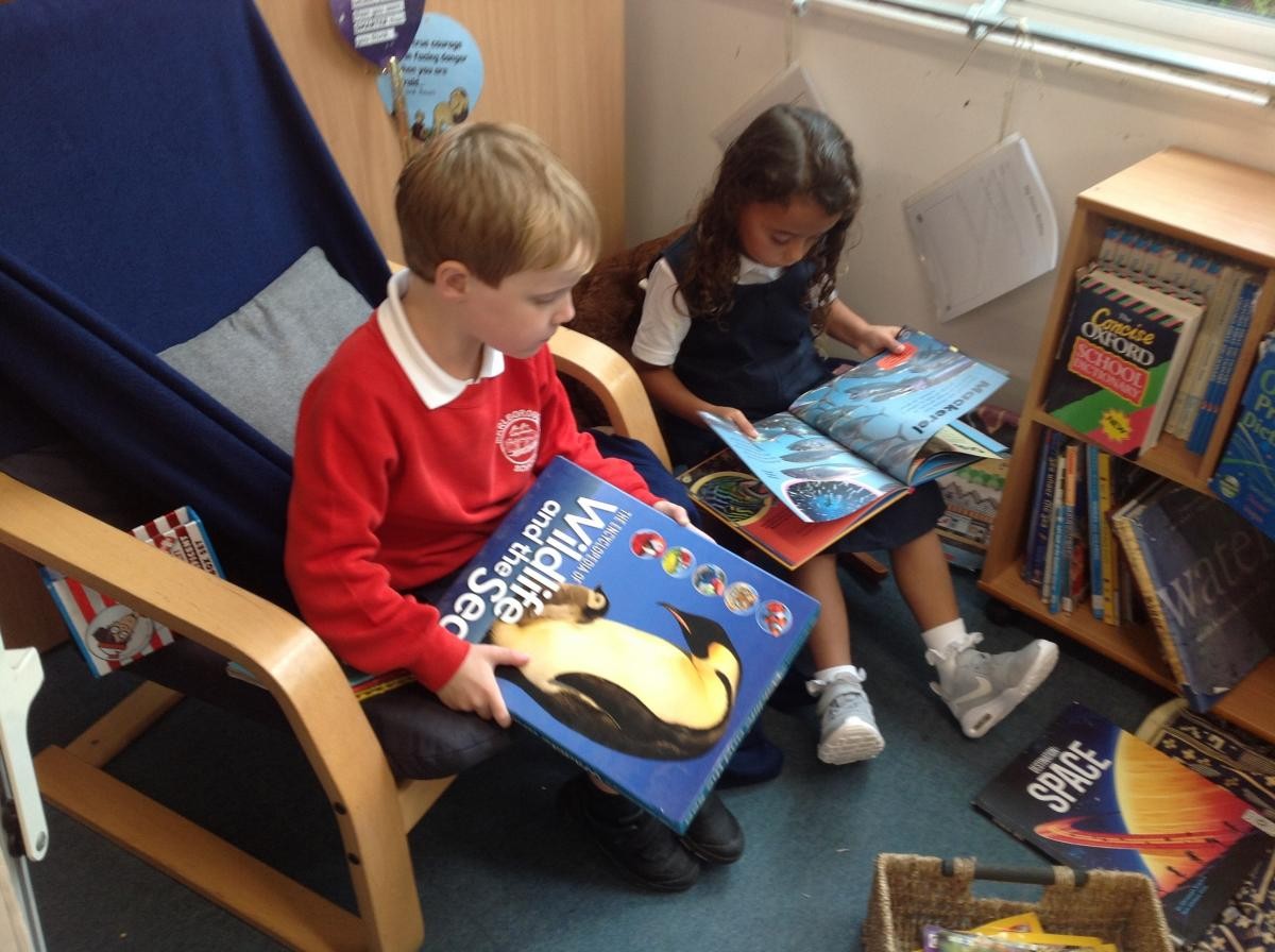 Sharing a book