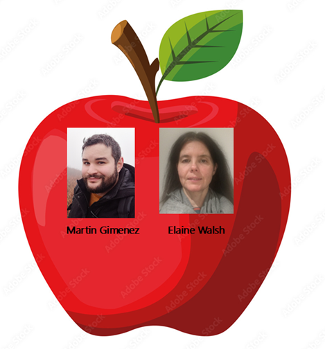 The Class 4 Team: Mr Gimenez and Mrs Walsh