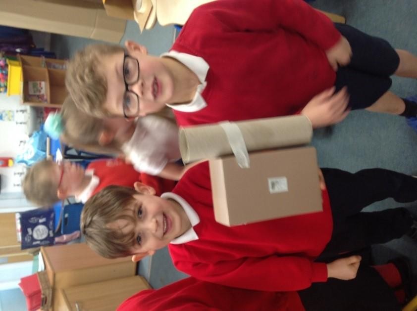 Designing and making a Cornish Engine house in Year 2