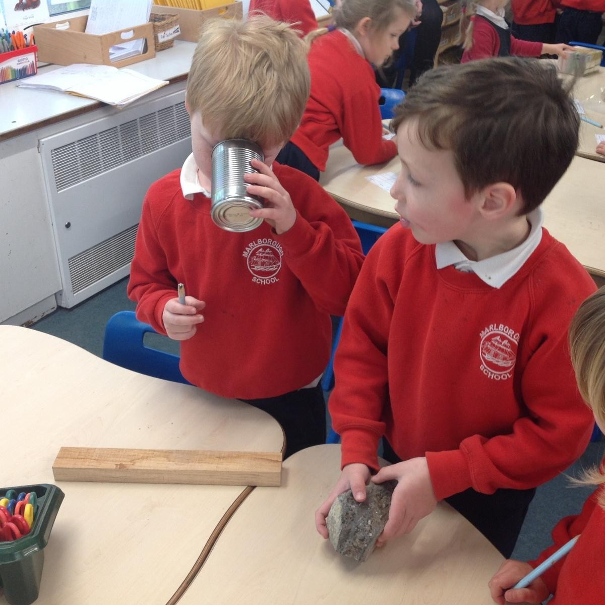 Exploring properties of materials in Year 1