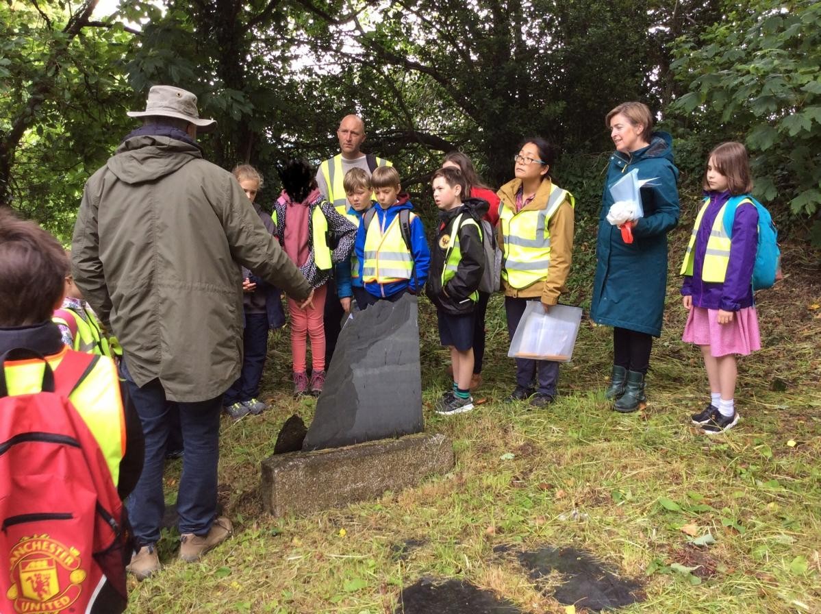 Visiting the local Jewish cemetery in Year 5