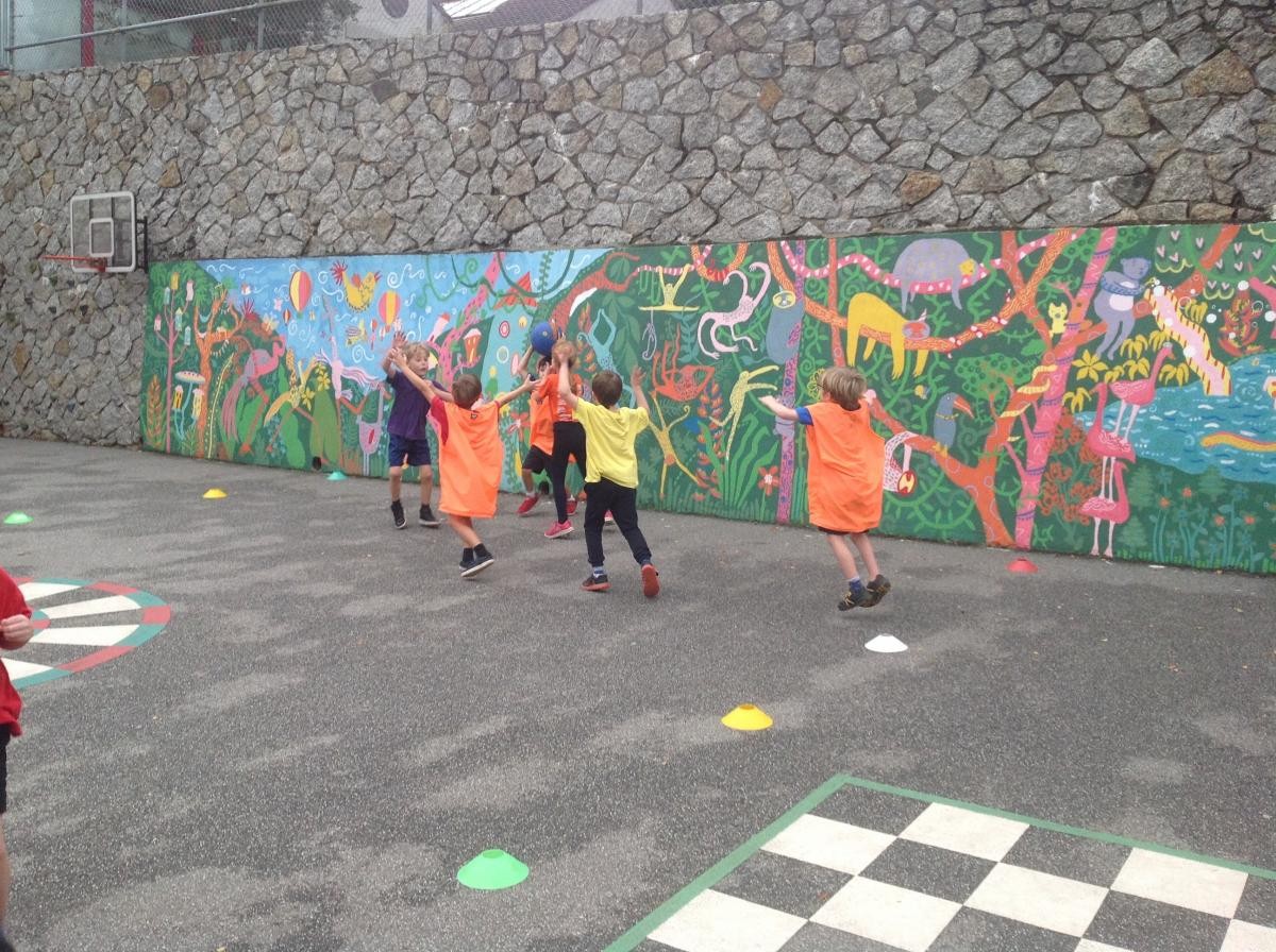 Invasion games in Year 2