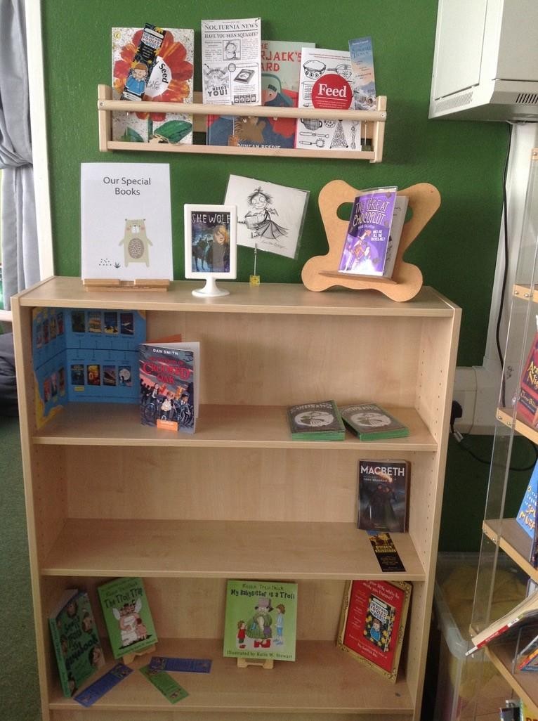 We received a beautiful collection of books thanks to our learning group contacting children's authors