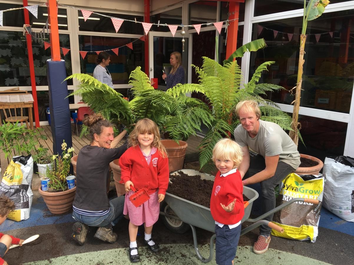 Planting activity