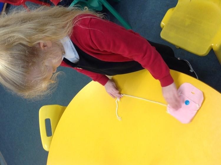 Sewing pouches in Year 2
