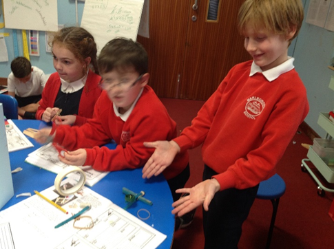 Exploring forces in Year 5
