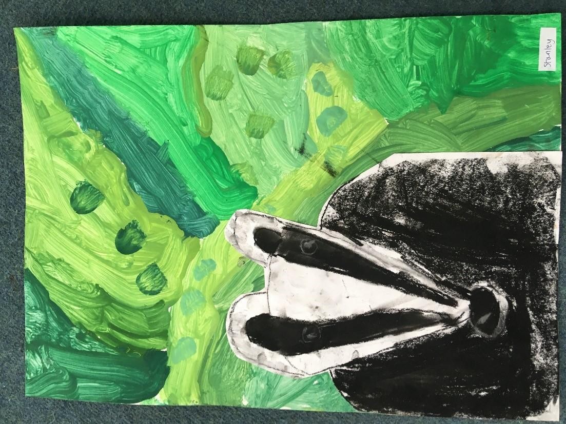 Woodland creatures in Year 1