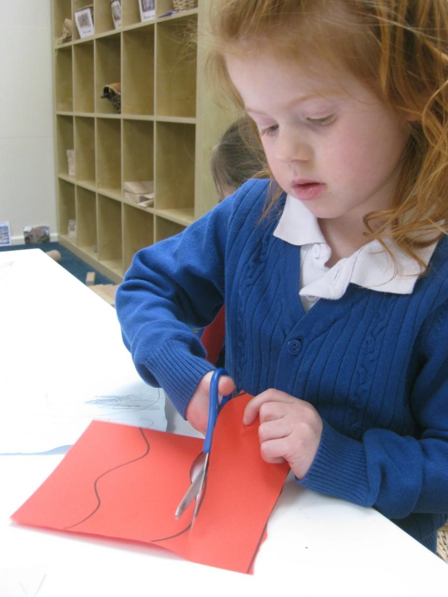 Learning to use new tools safely.