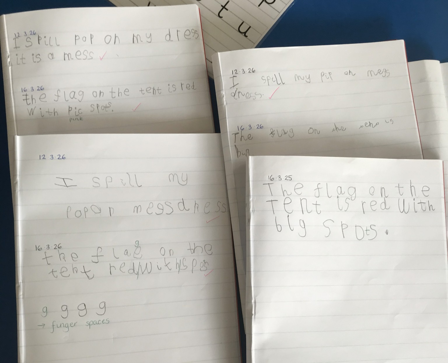 Dictated Phonics Work