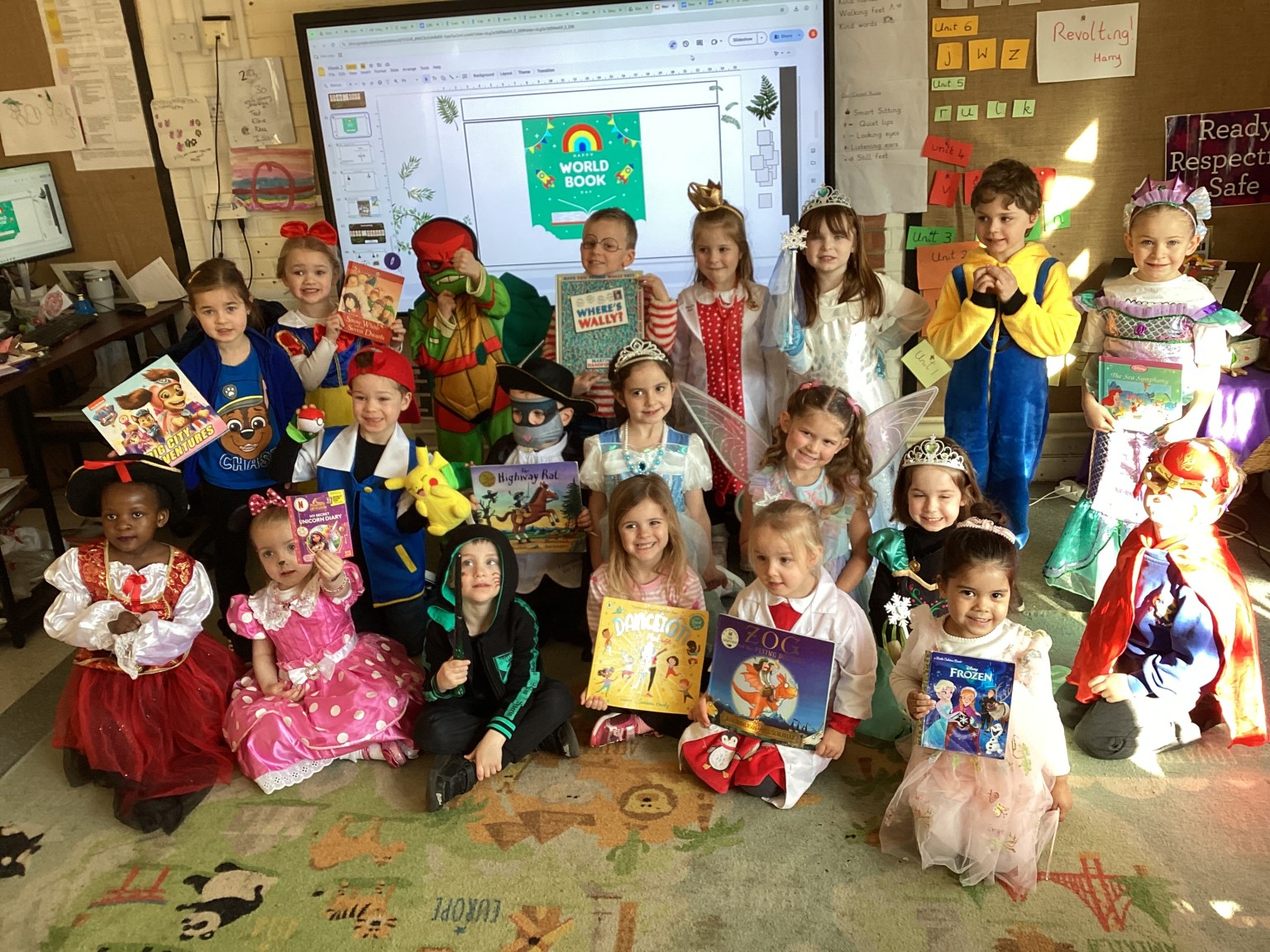 World Book Day with our youngest little readers