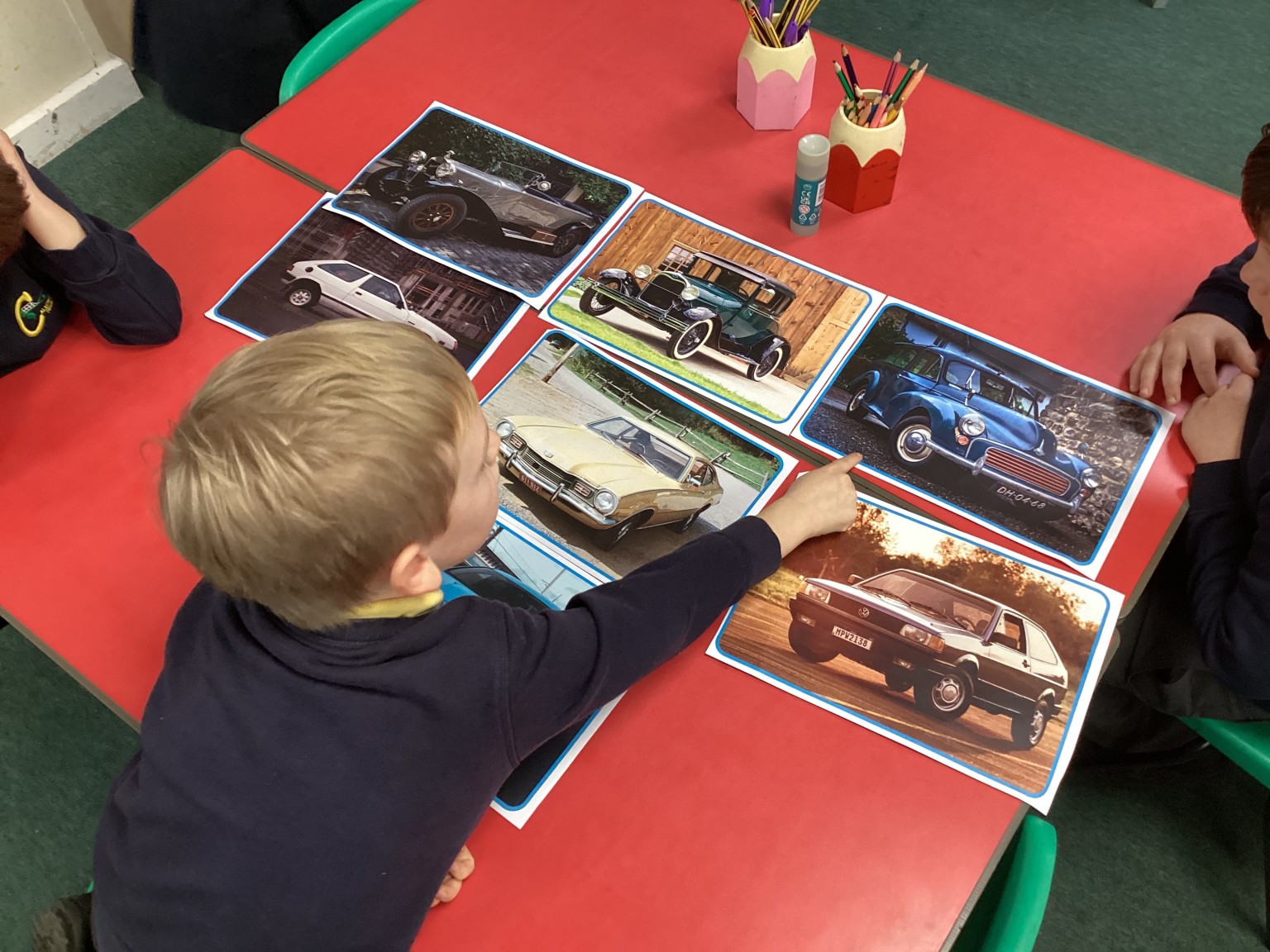 Sorting cars
