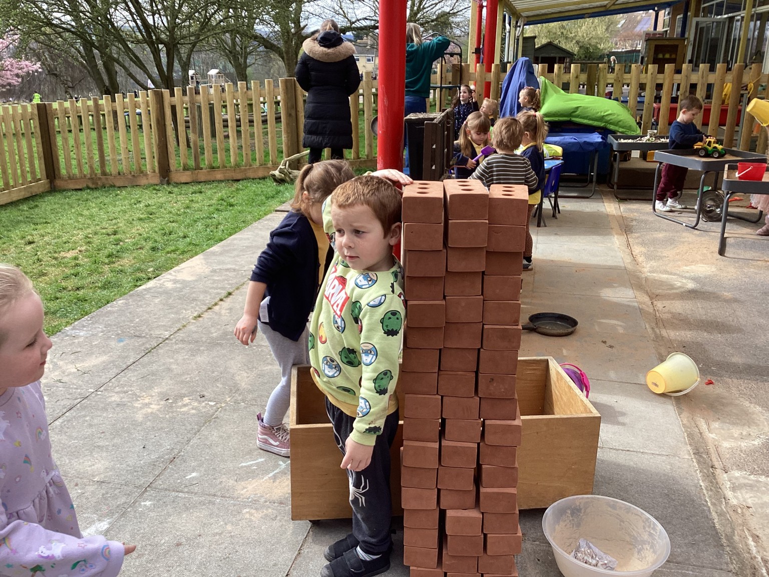 Building towers
