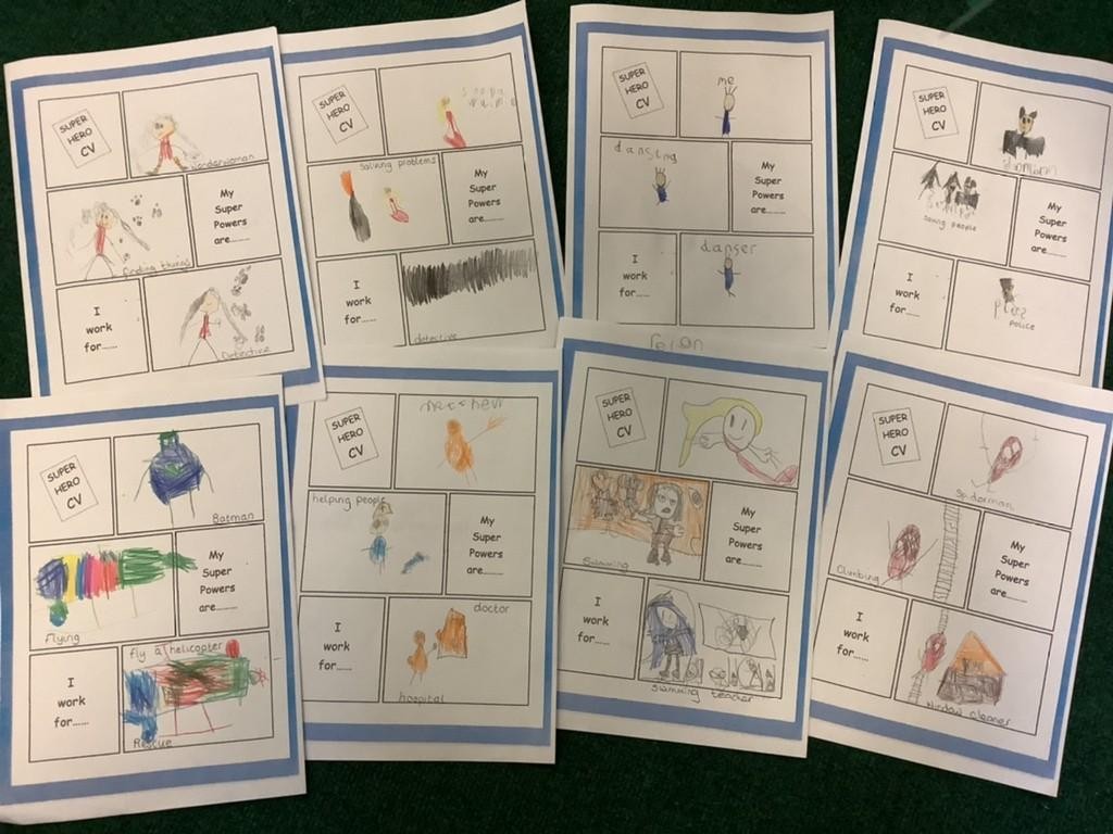 Superhero CV's