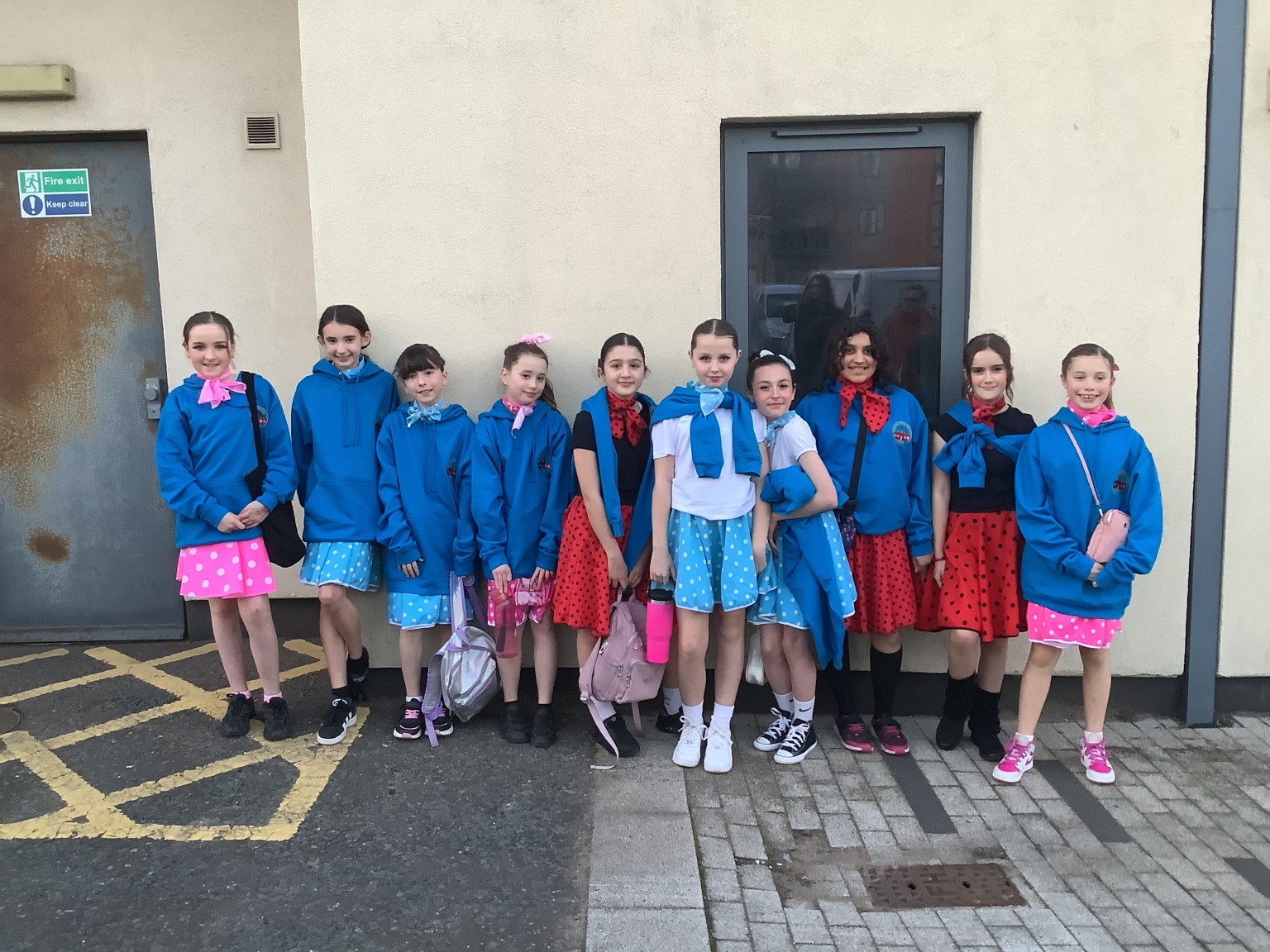 Waiting for the show!