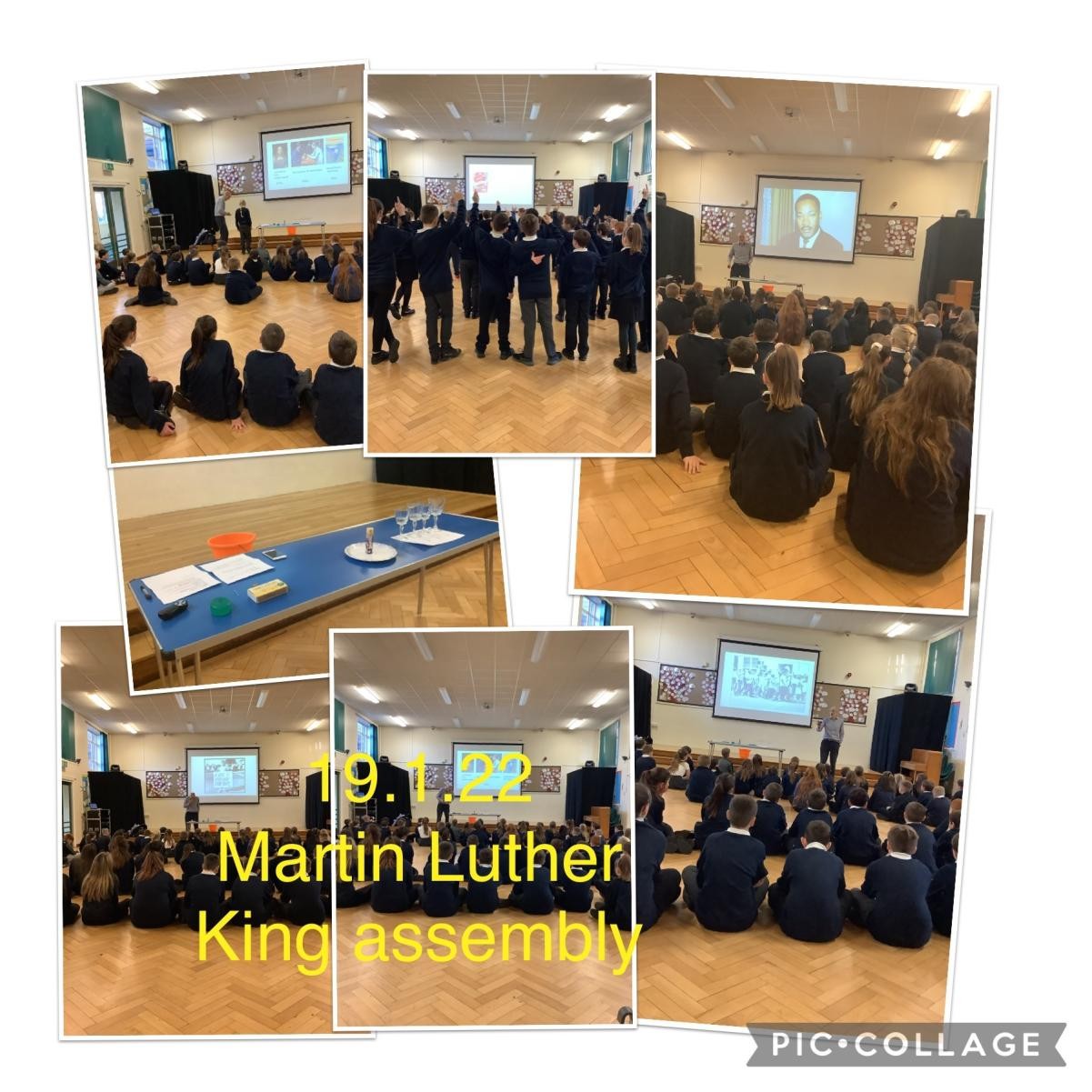 Martin Luther King assembly