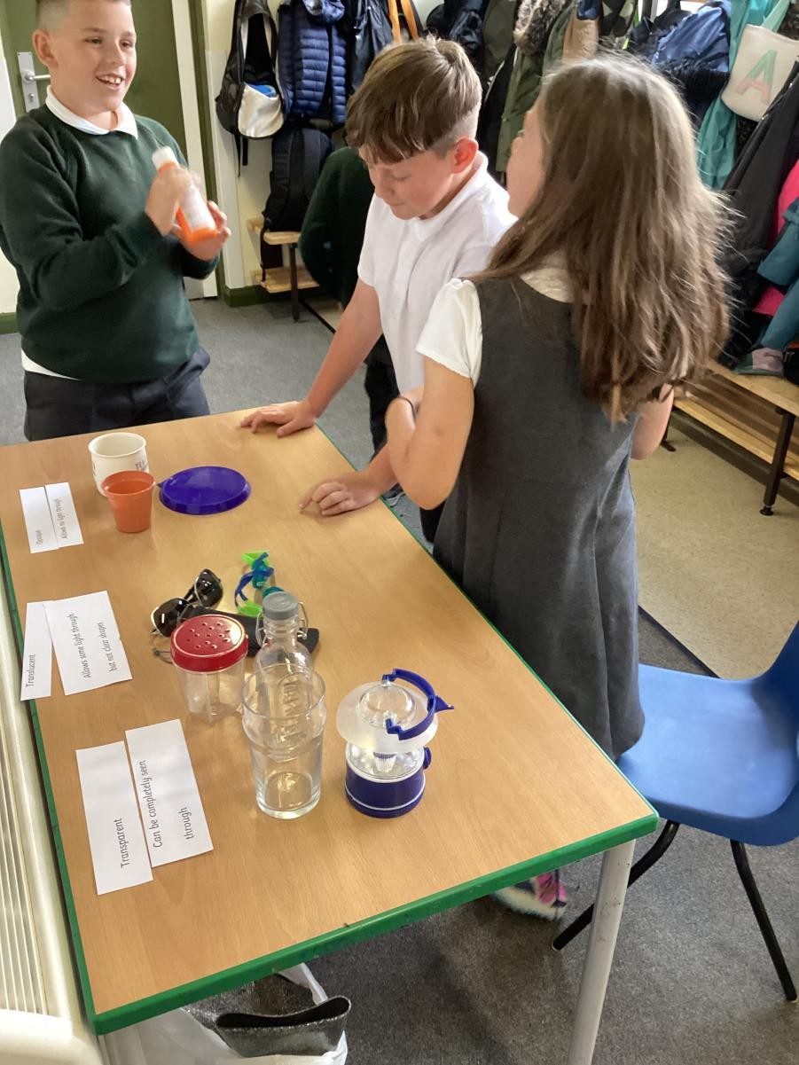 We thought about how these properties can be useful and why a polar explorer might need different materials for different jobs.