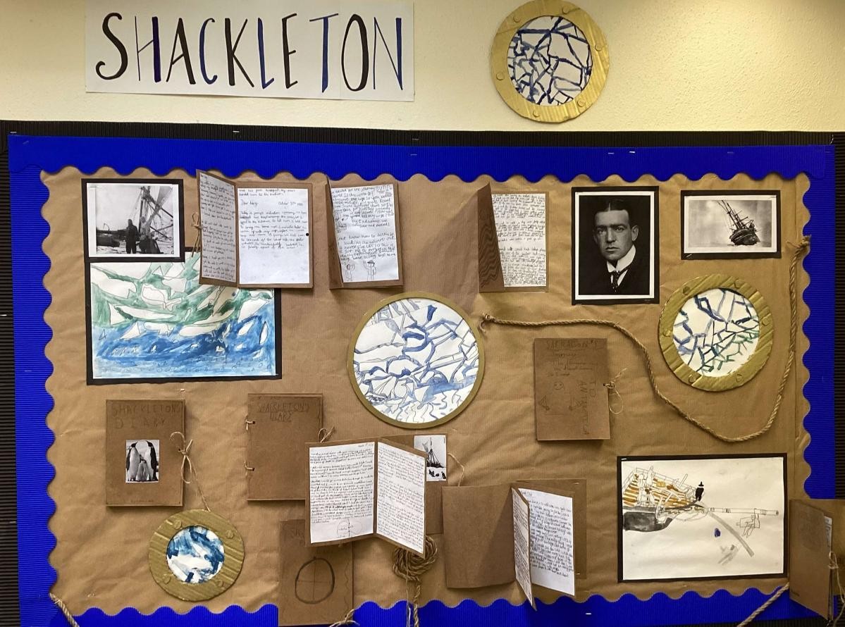 Ernest Shackleton diary entries