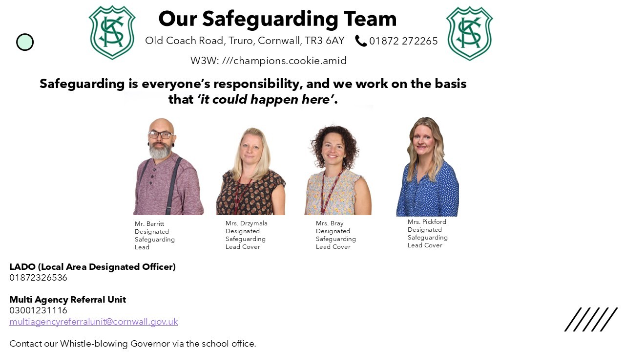Safeguarding team