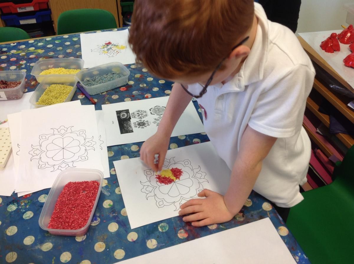 Rangoli patterns