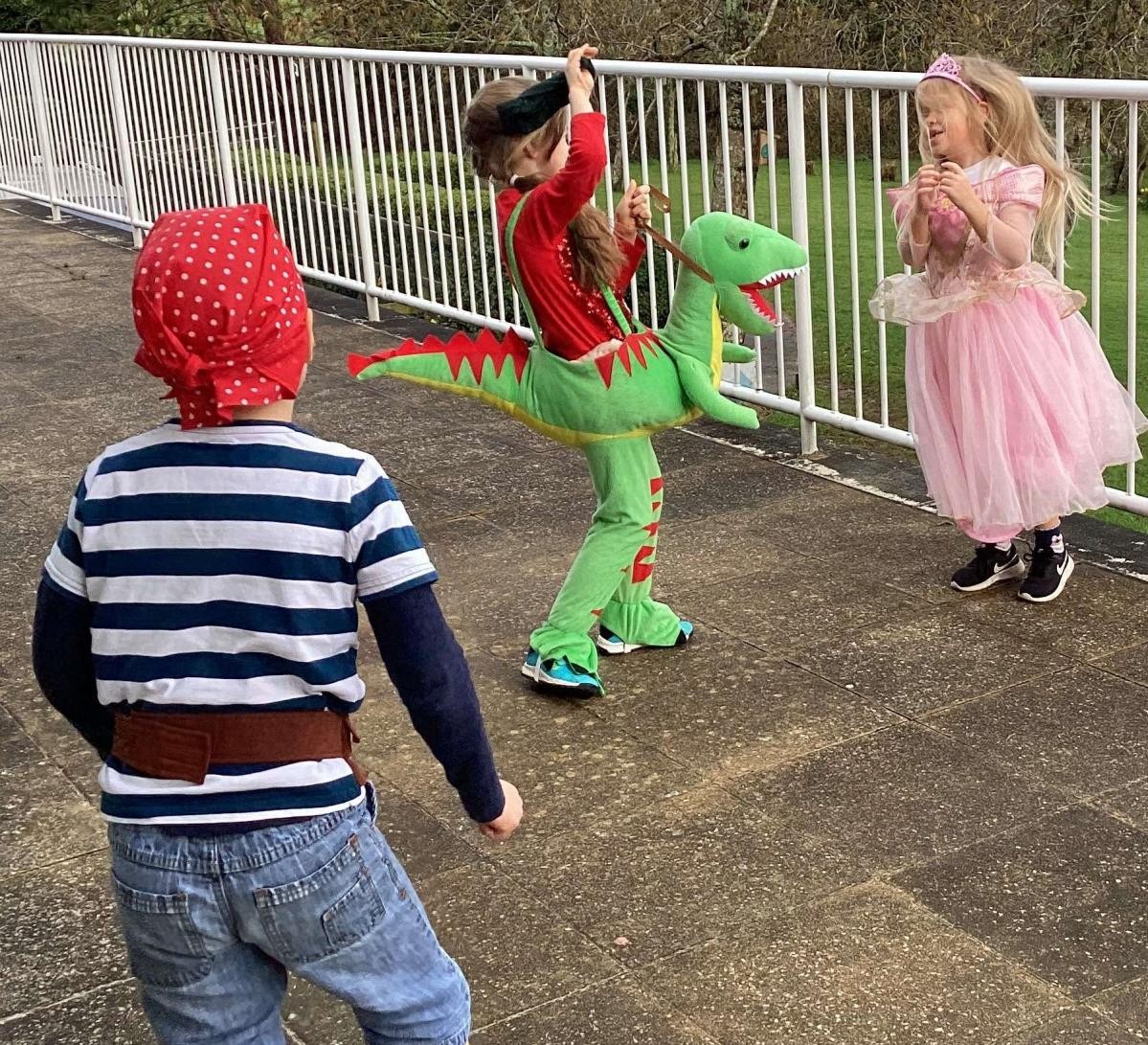 We acted out our stories