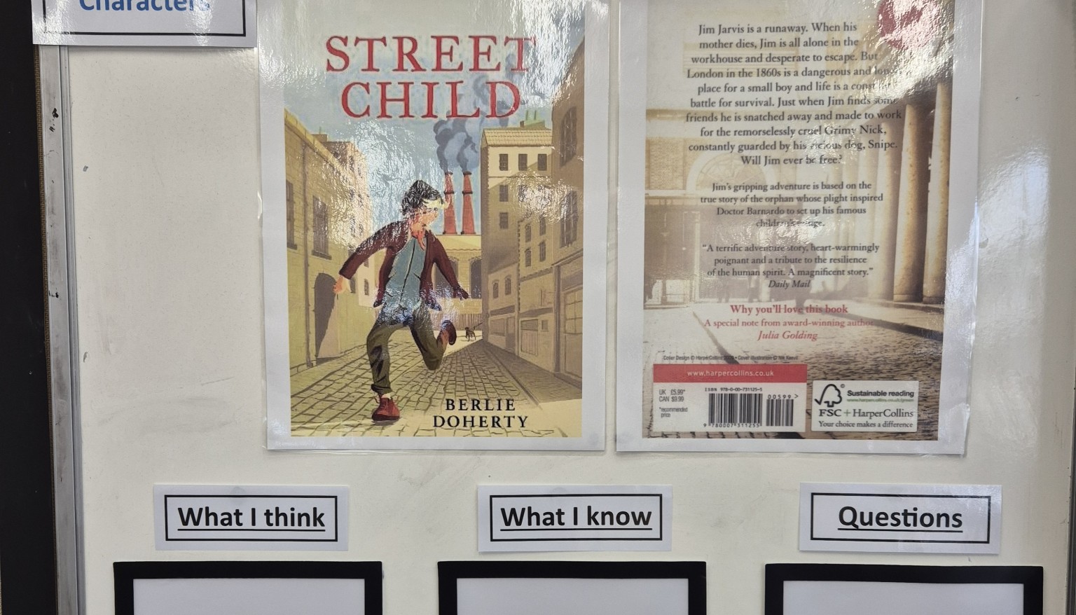 English Working Wall