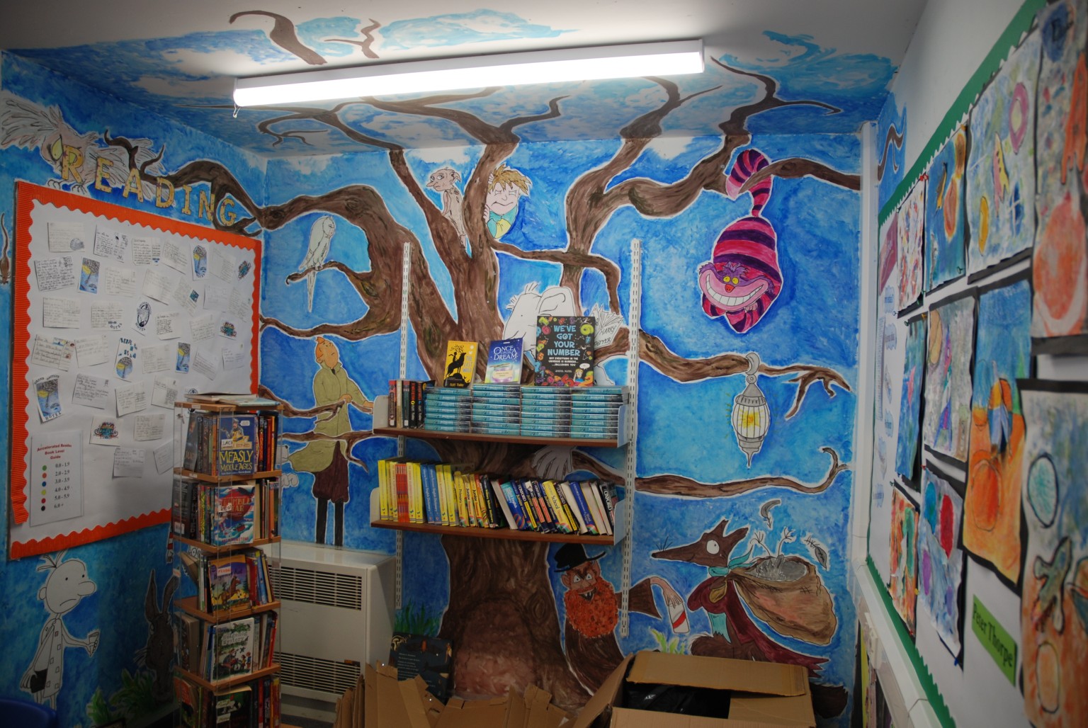 Classroom book area