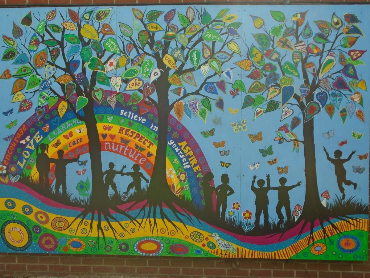 Our whole school 'Work of Art'