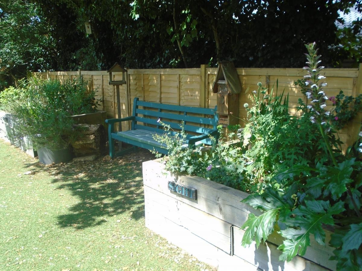 Our calming Sensory Garden