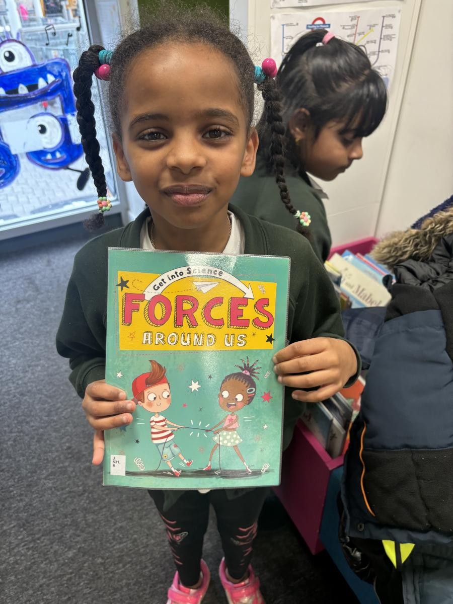 Inspired by one of our recent science topics, I was happy to choose a forces book.