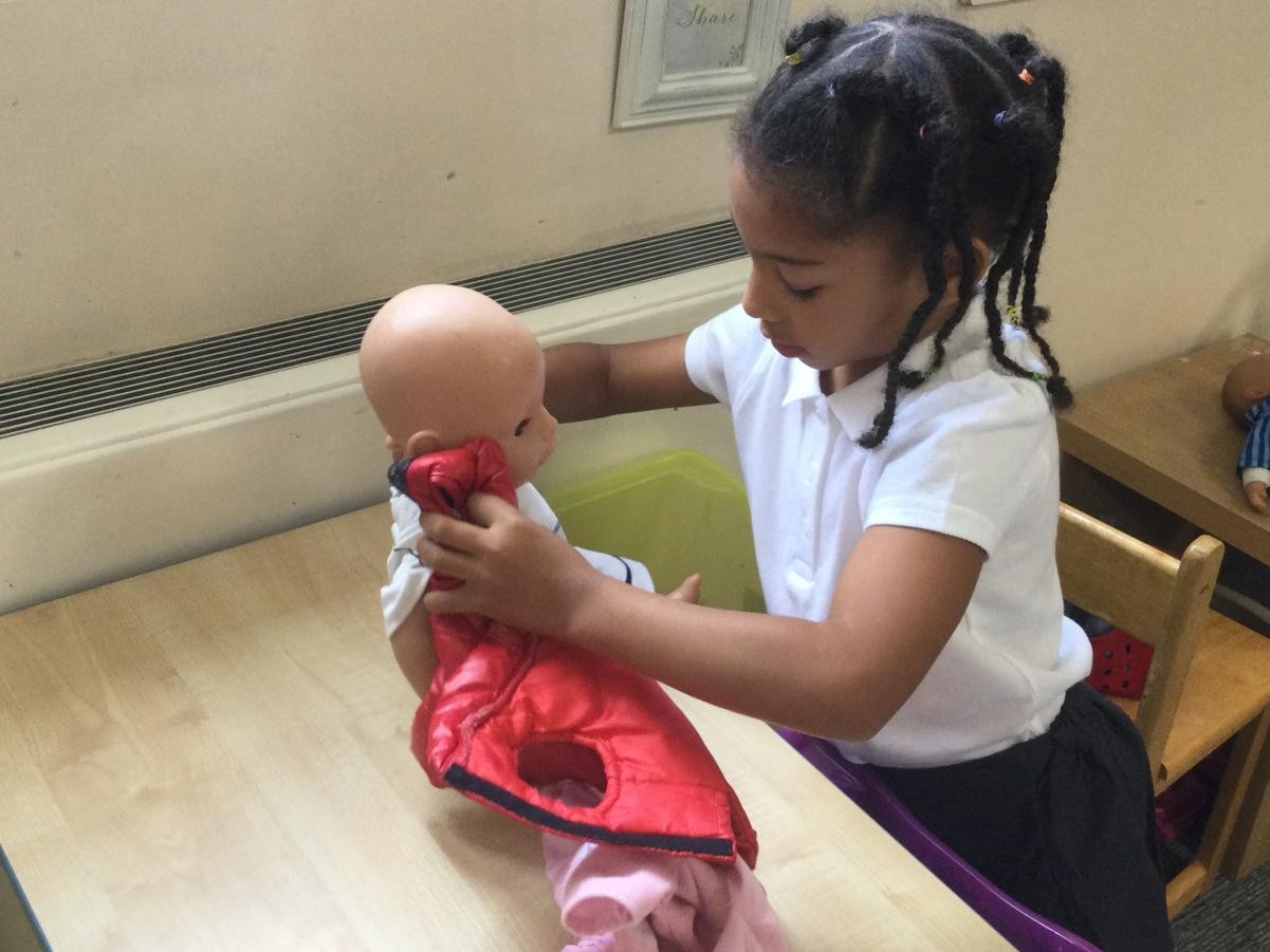 Looking after the babies