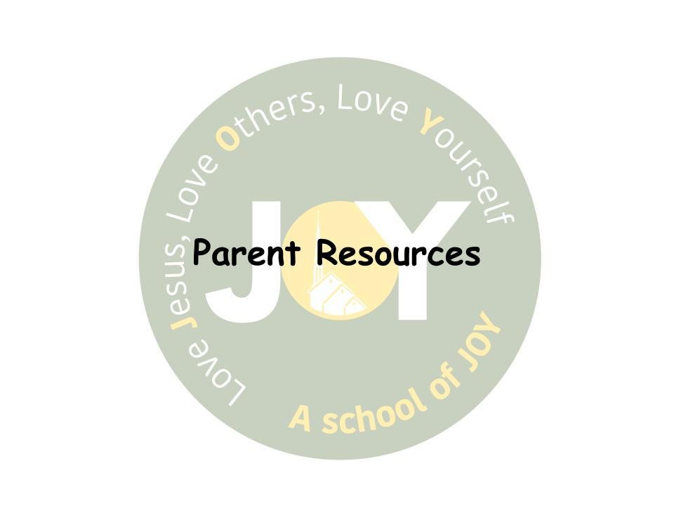Here is a list of good resources to help support with education and parenting. 