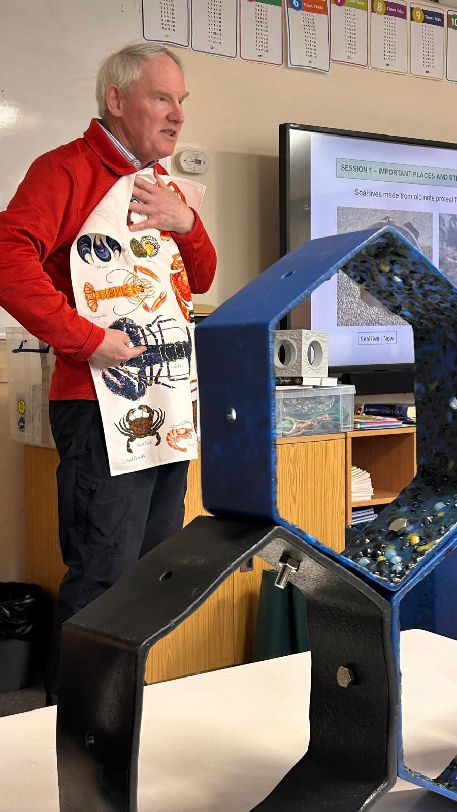 Sea in our schools - making sealife habitats