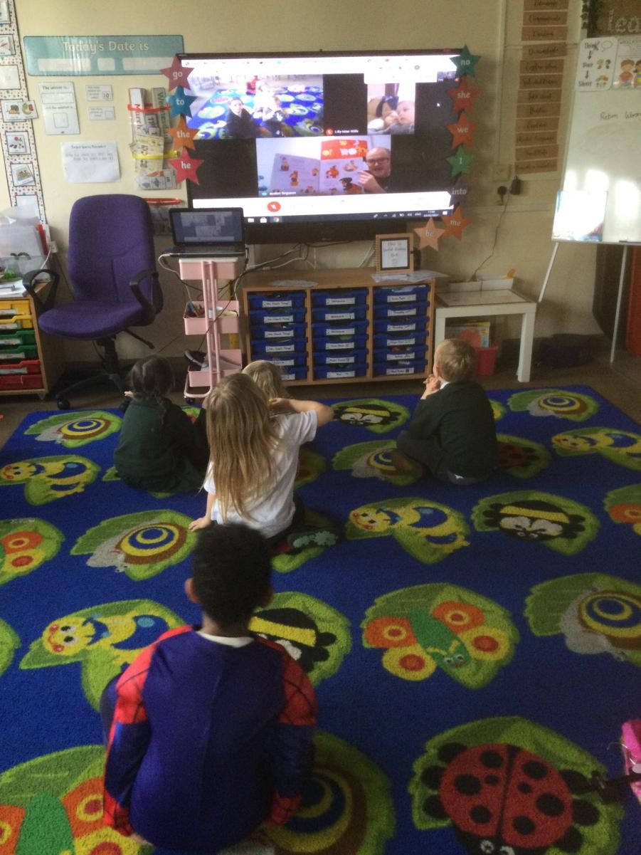 Our Foundation children have been joining in with  video chats.