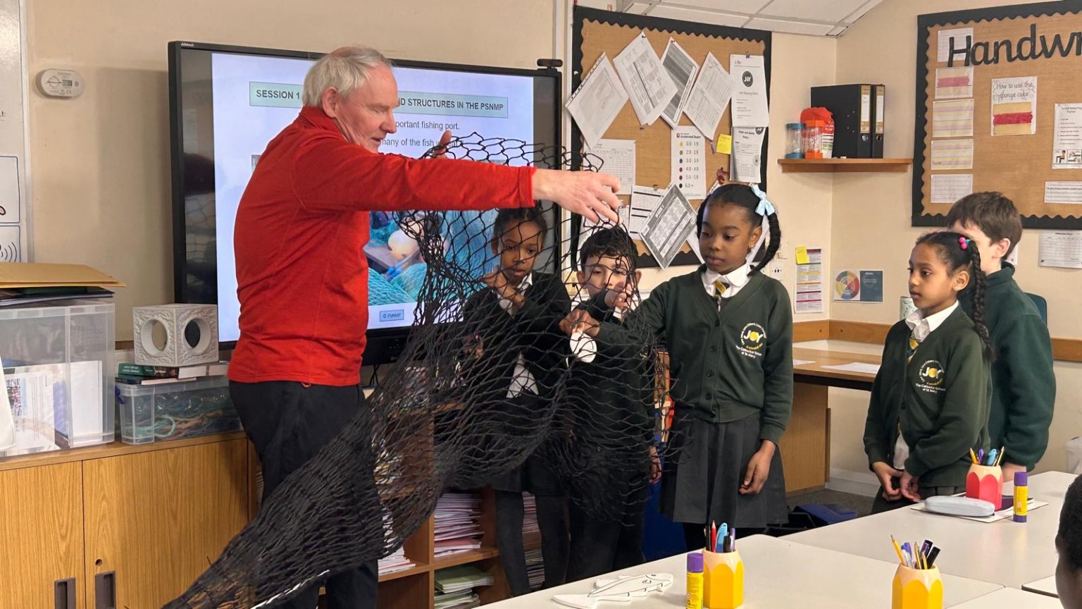 Sea in our schools - making sealife habitats