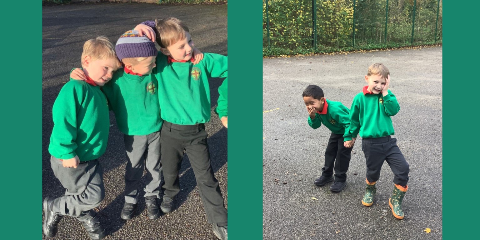 Having fun with friends 