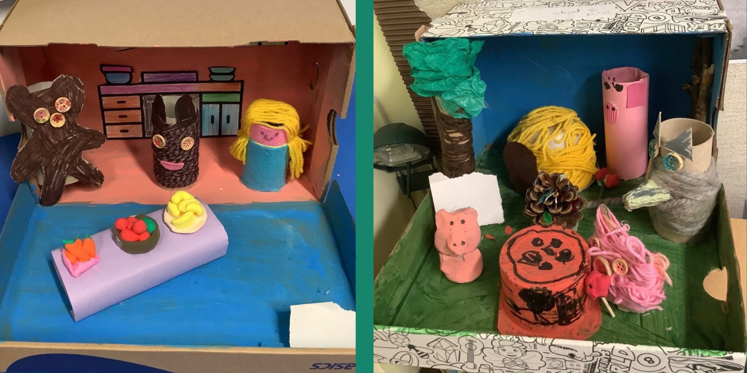 Fairy tale dioramas 