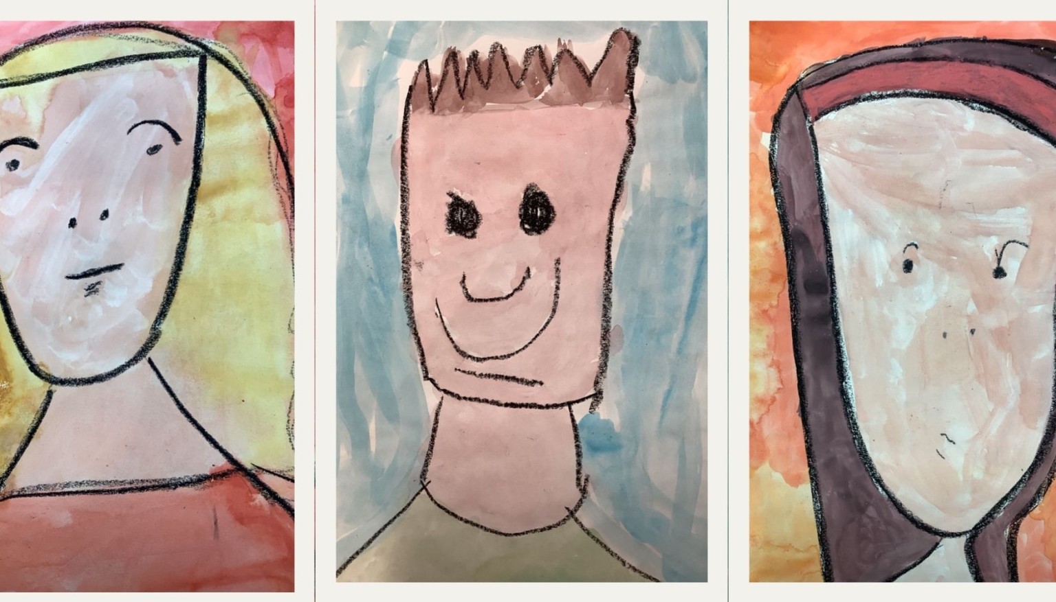 Final portraits -painting - year 1 