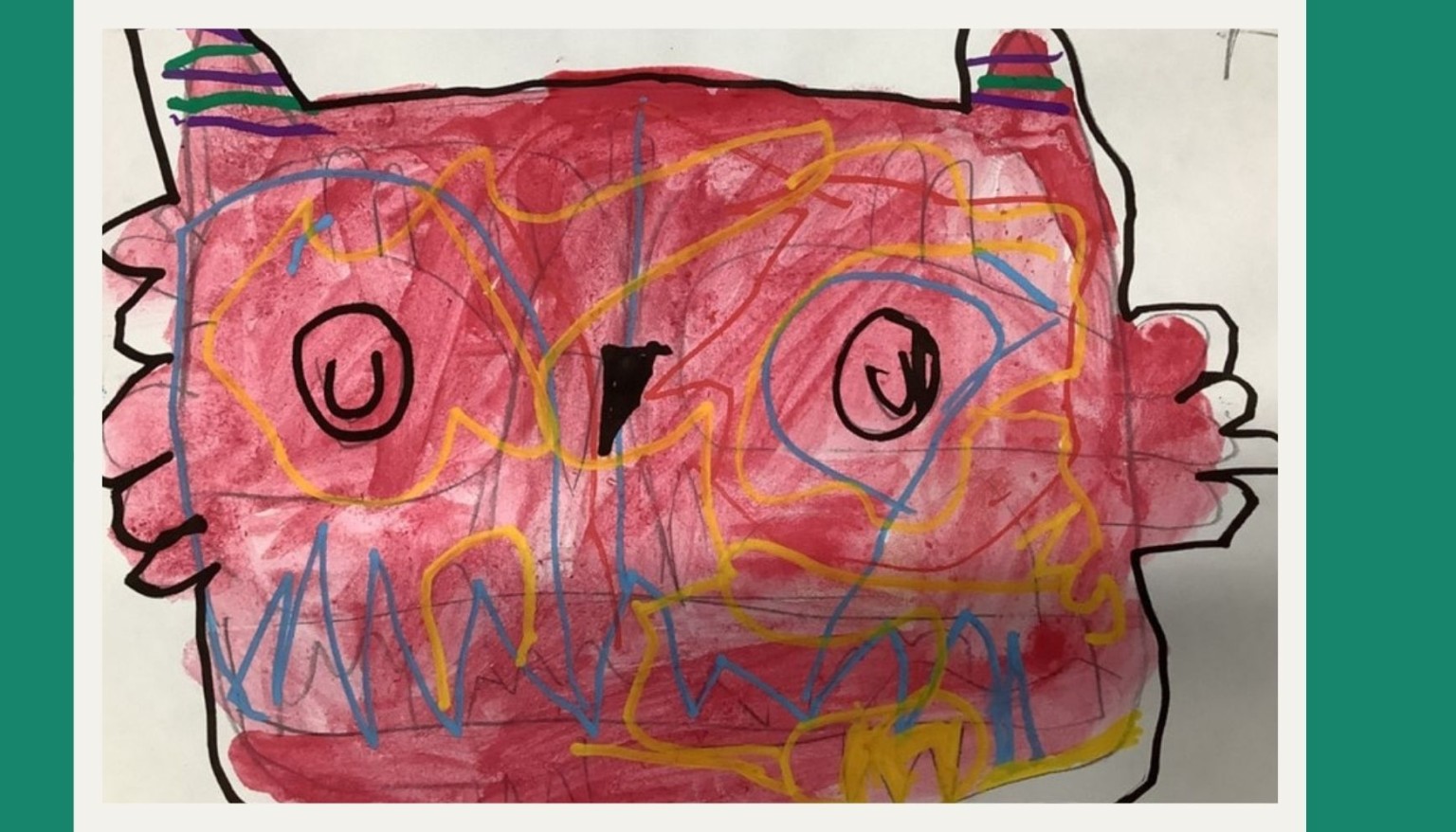 Line drawing and pen - Art club 