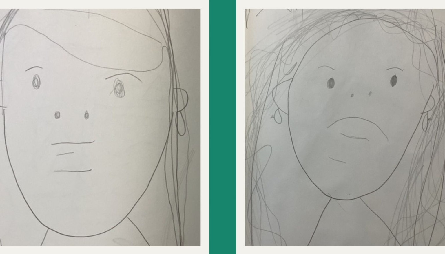 Initial portrait sketches - year 1 